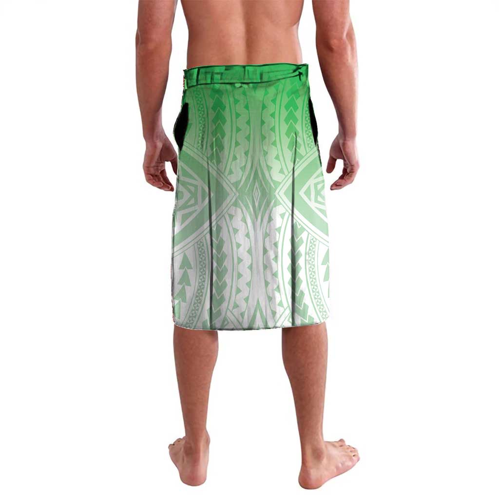 Custom Cook Islands Rugby Lavalava Unique Style White Version - Polynesian Pride