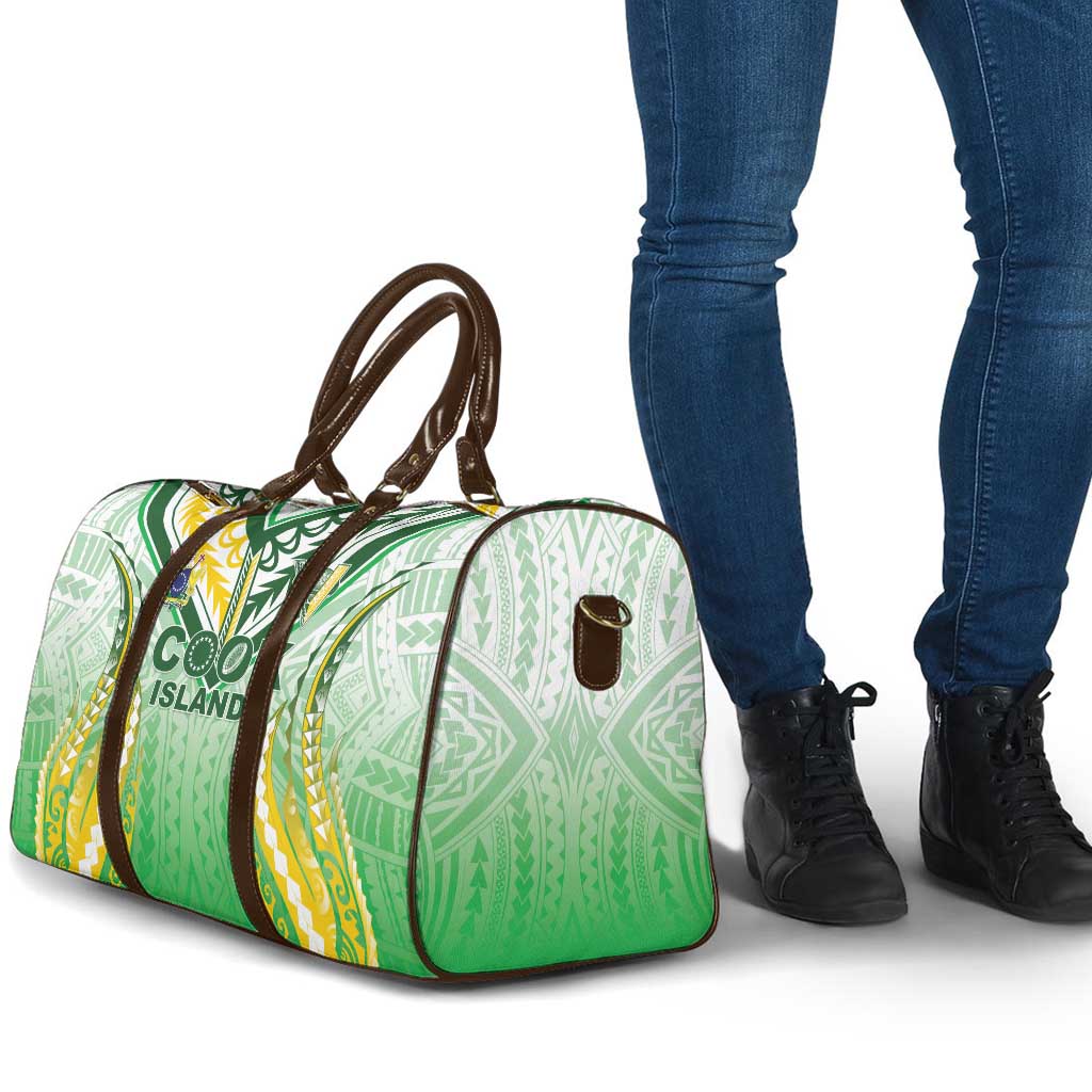Cook Islands Rugby Travel Bag Unique Style White Version - Polynesian Pride