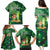 Personalised Hawaii St.Patrick Day Family Matching Puletasi and Hawaiian Shirt Surfing Leprechaun LT05 - Polynesian Pride