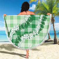 Green Hawaii Palaka Beach Blanket Hawaiian Honohono Lei LT05 - Polynesian Pride
