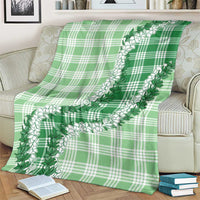 Green Hawaii Palaka Blanket Hawaiian Honohono Lei LT05 - Polynesian Pride