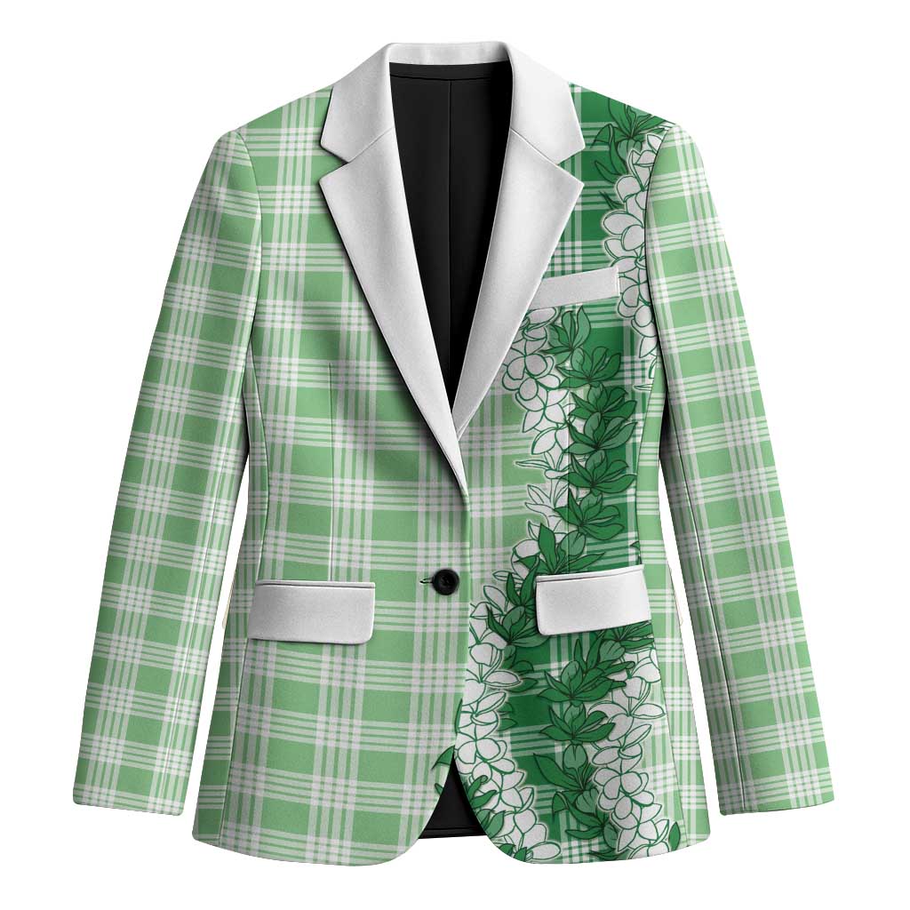 Green Hawaii Palaka Blazer Hawaiian Honohono Lei LT05 Unisex Green - Polynesian Pride