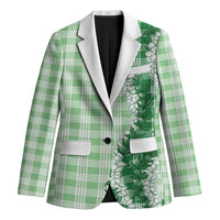 Green Hawaii Palaka Blazer Hawaiian Honohono Lei LT05 Unisex Green - Polynesian Pride