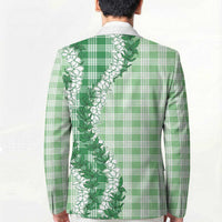 Green Hawaii Palaka Blazer Hawaiian Honohono Lei LT05 - Polynesian Pride