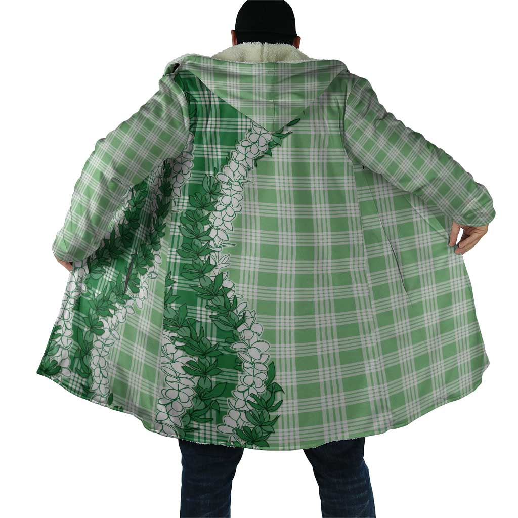 Green Hawaii Palaka Cloak Hawaiian Honohono Lei LT05 - Polynesian Pride