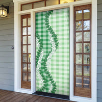 Green Hawaii Palaka Door Cover Hawaiian Honohono Lei LT05 - Polynesian Pride