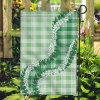 Green Hawaii Palaka Garden Flag Hawaiian Honohono Lei LT05 Garden Flag Green - Polynesian Pride