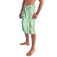 Green Hawaii Palaka Lavalava Hawaiian Honohono Lei