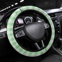Green Hawaii Palaka Steering Wheel Cover Hawaiian Honohono Lei LT05 Universal Fit Green - Polynesian Pride