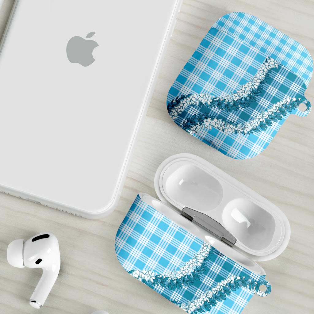 Blue Hawaii Palaka AirPods Case Hawaiian Honohono Lei LT05 - Polynesian Pride