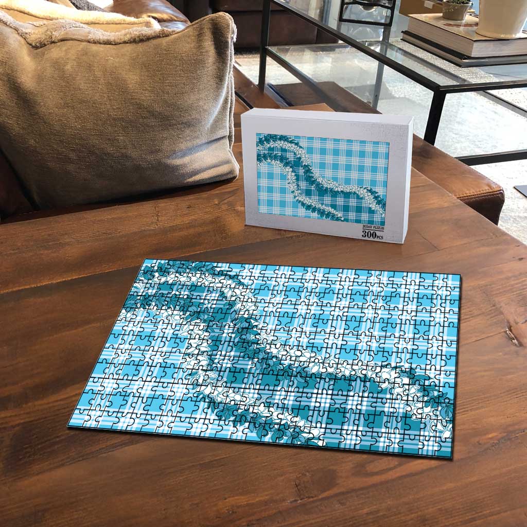 Blue Hawaii Palaka Puzzle Hawaiian Honohono Lei LT05 - Polynesian Pride