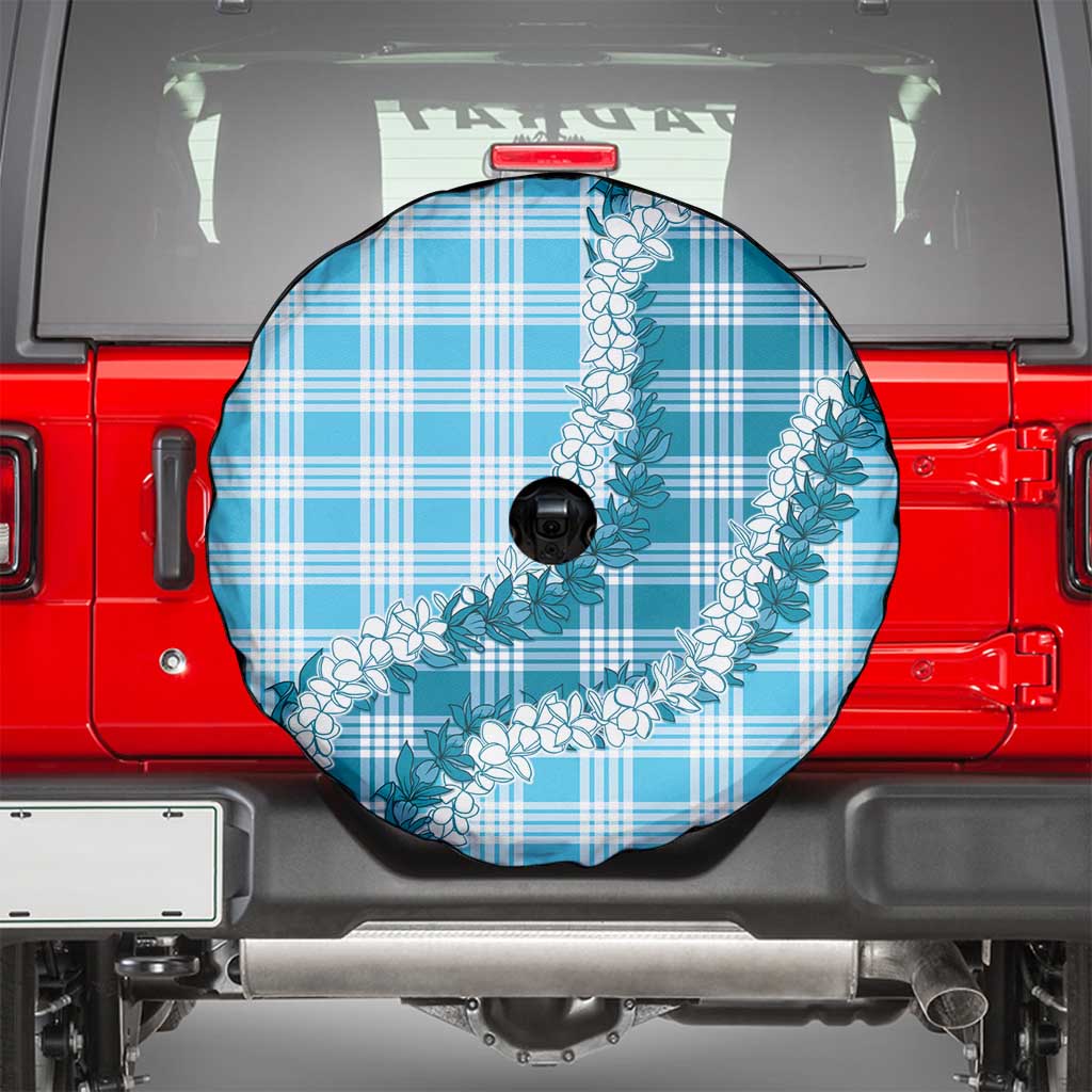 Blue Hawaii Palaka Spare Tire Cover Hawaiian Honohono Lei LT05 - Polynesian Pride