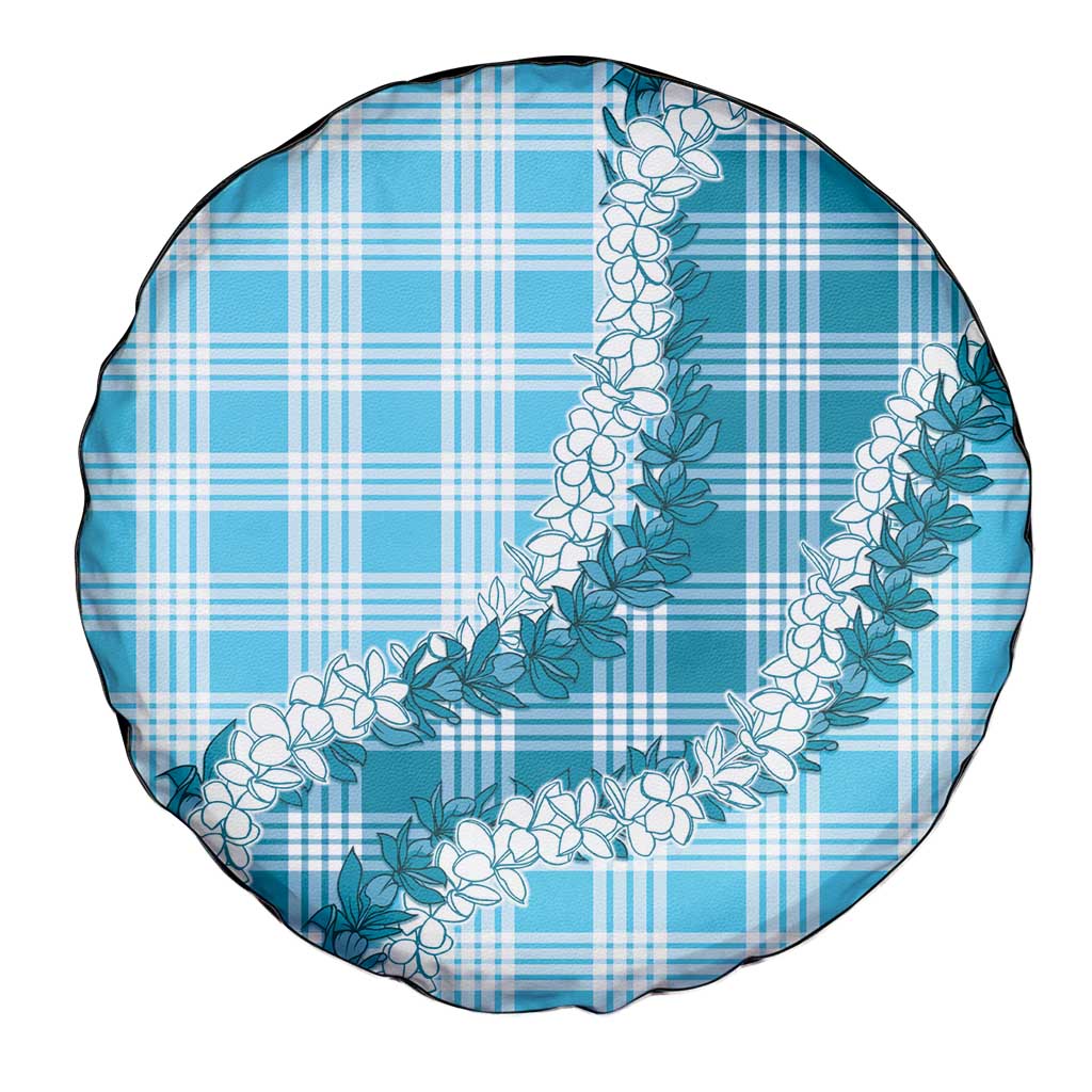 Blue Hawaii Palaka Spare Tire Cover Hawaiian Honohono Lei LT05 - Polynesian Pride