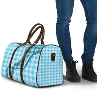 Blue Hawaii Palaka Travel Bag Hawaiian Honohono Lei LT05 - Polynesian Pride
