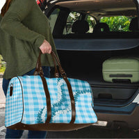 Blue Hawaii Palaka Travel Bag Hawaiian Honohono Lei LT05 - Polynesian Pride