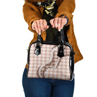 Beige Hawaii Palaka Shoulder Handbag Hawaiian Honohono Lei LT05 One Size Beige - Polynesian Pride