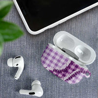 Violet Hawaii Palaka AirPods Case Hawaiian Honohono Lei LT05 - Polynesian Pride
