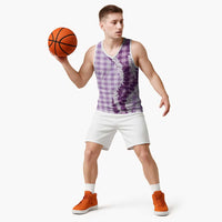 Violet Hawaii Palaka Basketball Jersey Hawaiian Honohono Lei LT05 - Polynesian Pride