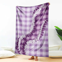 Violet Hawaii Palaka Blanket Hawaiian Honohono Lei LT05 - Polynesian Pride
