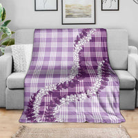 Violet Hawaii Palaka Blanket Hawaiian Honohono Lei LT05 - Polynesian Pride
