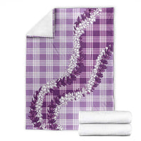 Violet Hawaii Palaka Blanket Hawaiian Honohono Lei LT05 - Polynesian Pride