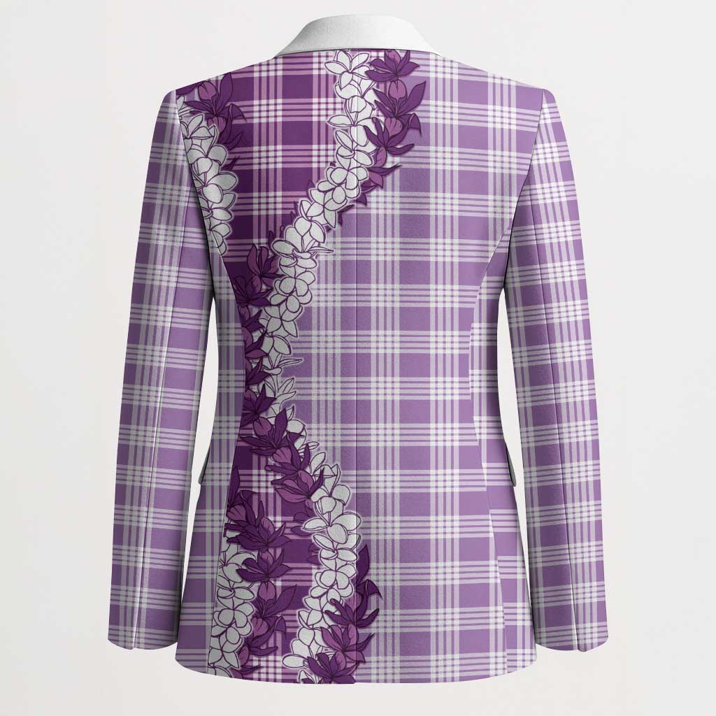 Violet Hawaii Palaka Blazer Hawaiian Honohono Lei LT05 - Polynesian Pride