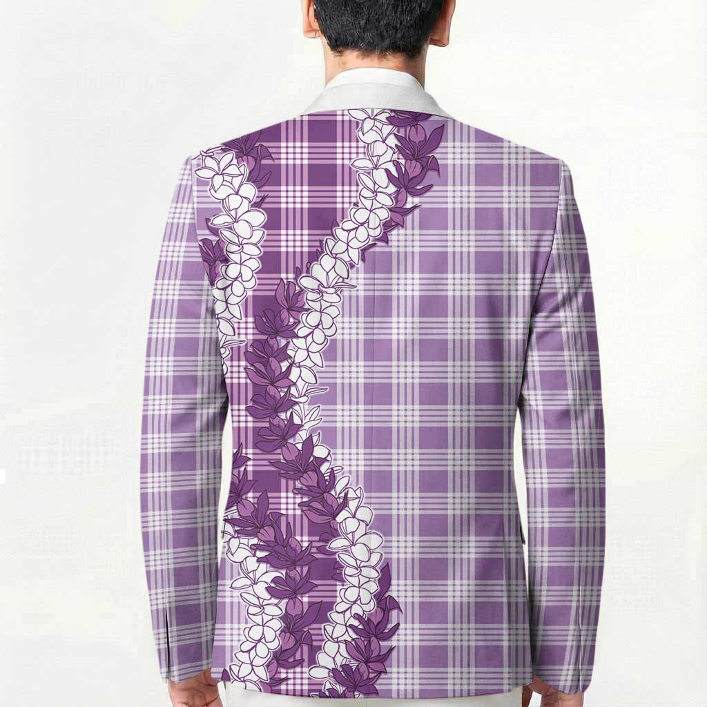 Violet Hawaii Palaka Blazer Hawaiian Honohono Lei LT05 - Polynesian Pride