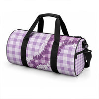 Violet Hawaii Palaka Duffle Bag Hawaiian Honohono Lei LT05 - Polynesian Pride