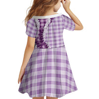Violet Hawaii Palaka Family Matching Summer Maxi Dress and Hawaiian Shirt Hawaiian Honohono Lei