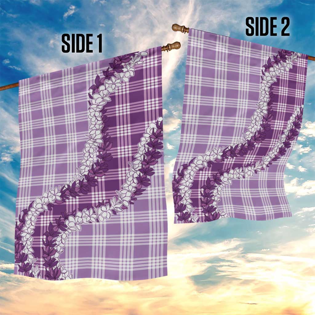 Violet Hawaii Palaka Garden Flag Hawaiian Honohono Lei LT05 - Polynesian Pride