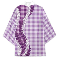 Violet Hawaii Palaka Kimono Hawaiian Honohono Lei LT05 - Polynesian Pride