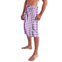 Violet Hawaii Palaka Lavalava Hawaiian Honohono Lei LT05 - Polynesian Pride