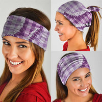 Violet Hawaii Palaka Neck Gaiter Hawaiian Honohono Lei LT05 - Polynesian Pride