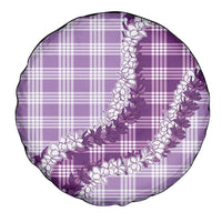 Violet Hawaii Palaka Spare Tire Cover Hawaiian Honohono Lei LT05 - Polynesian Pride
