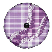 Violet Hawaii Palaka Spare Tire Cover Hawaiian Honohono Lei LT05 - Polynesian Pride