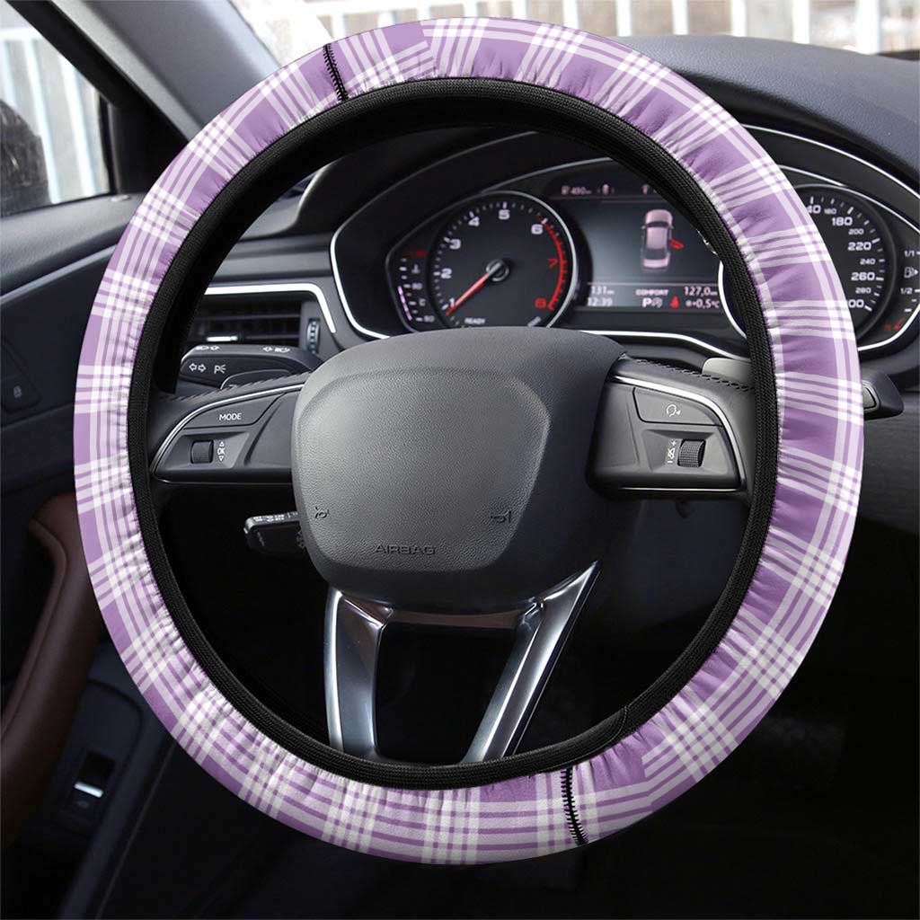 Violet Hawaii Palaka Steering Wheel Cover Hawaiian Honohono Lei LT05 - Polynesian Pride