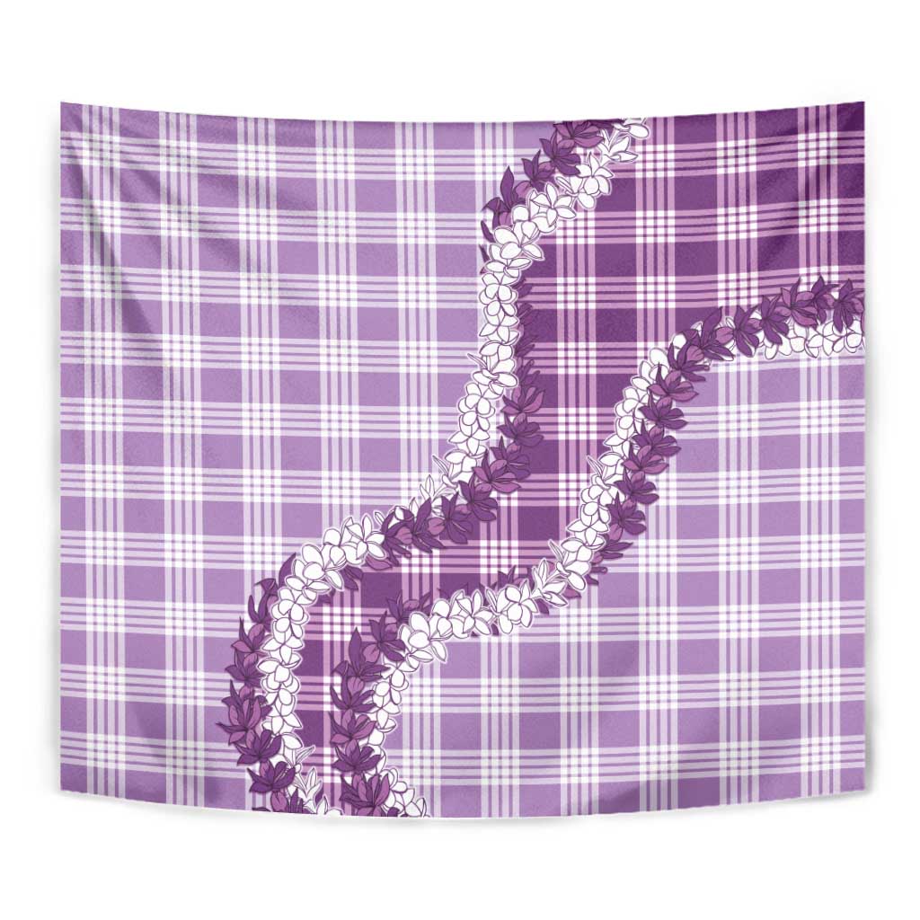 Violet Hawaii Palaka Tapestry Hawaiian Honohono Lei LT05 - Polynesian Pride