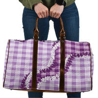 Violet Hawaii Palaka Travel Bag Hawaiian Honohono Lei LT05 Violet - Polynesian Pride