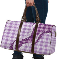 Violet Hawaii Palaka Travel Bag Hawaiian Honohono Lei LT05 - Polynesian Pride