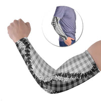 Gray Hawaii Palaka Arm Sleeves Hawaiian Honohono Lei
