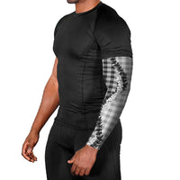 Gray Hawaii Palaka Arm Sleeves Hawaiian Honohono Lei