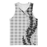 Gray Hawaii Palaka Basketball Jersey Hawaiian Honohono Lei LT05 Unisex Gray - Polynesian Pride