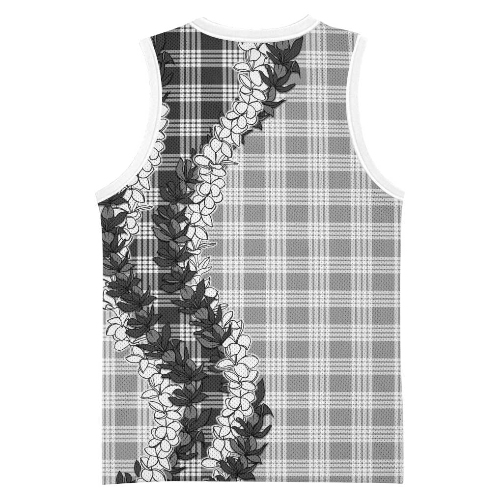 Gray Hawaii Palaka Basketball Jersey Hawaiian Honohono Lei LT05 - Polynesian Pride