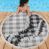 Gray Hawaii Palaka Beach Blanket Hawaiian Honohono Lei LT05 - Polynesian Pride