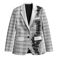 Gray Hawaii Palaka Blazer Hawaiian Honohono Lei LT05 Unisex Gray - Polynesian Pride