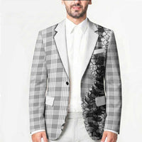 Gray Hawaii Palaka Blazer Hawaiian Honohono Lei LT05 - Polynesian Pride
