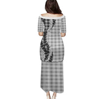 Gray Hawaii Palaka Puletasi Hawaiian Honohono Lei LT05 - Polynesian Pride