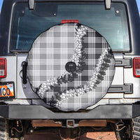 Gray Hawaii Palaka Spare Tire Cover Hawaiian Honohono Lei LT05 Gray - Polynesian Pride