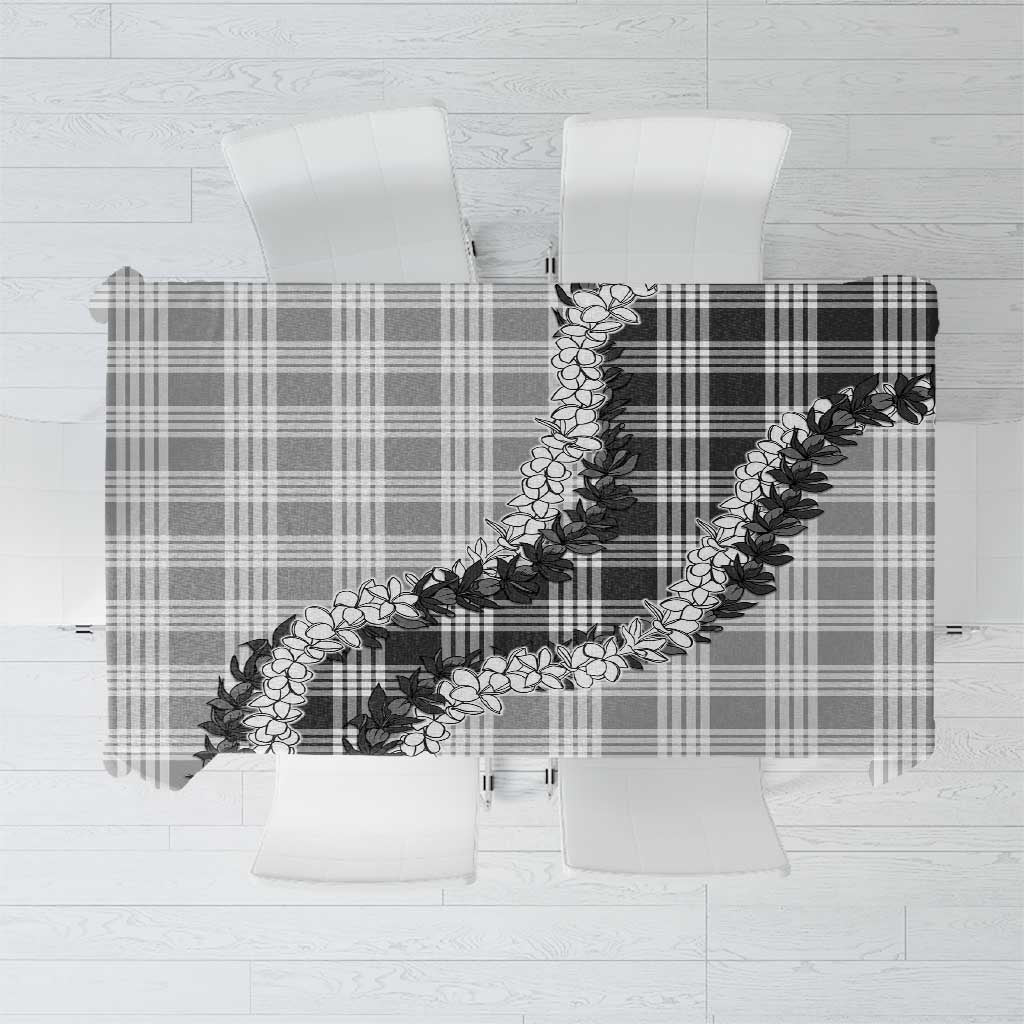 Gray Hawaii Palaka Tablecloth Hawaiian Honohono Lei LT05 Gray - Polynesian Pride