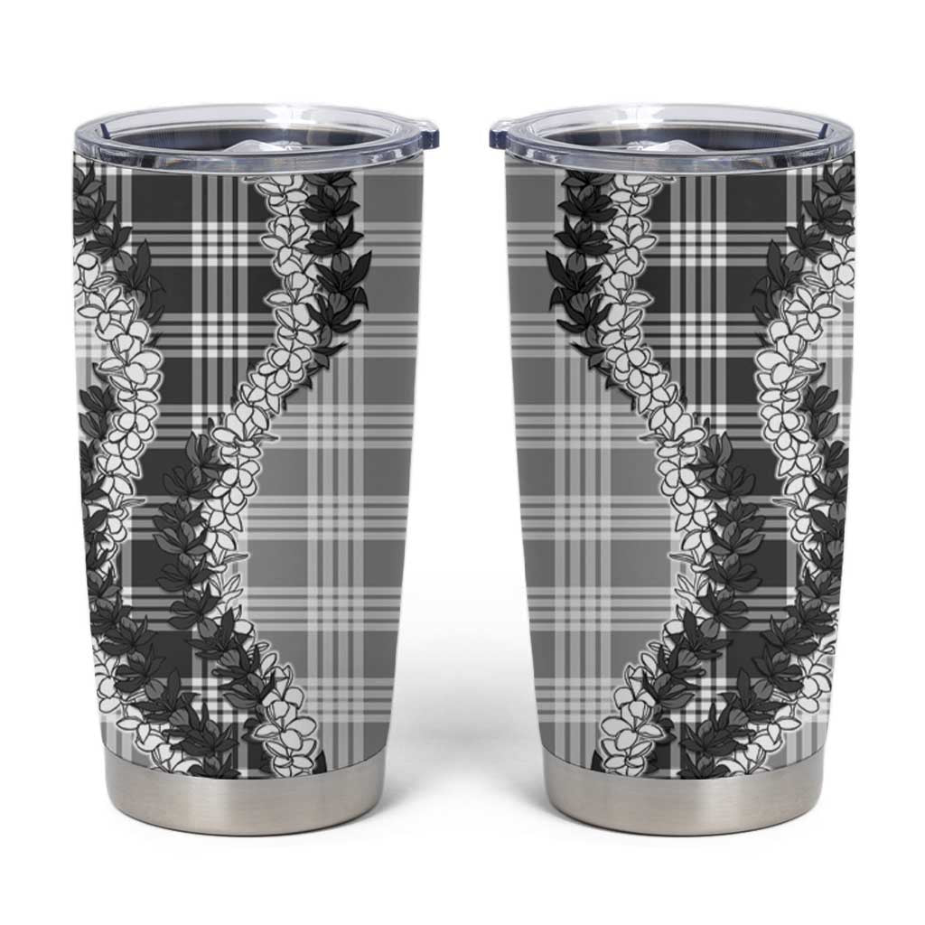 Gray Hawaii Palaka Tumbler Cup Hawaiian Honohono Lei LT05 Gray - Polynesian Pride